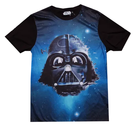 Férfi pólók STAR WARS I Vader Space Sub