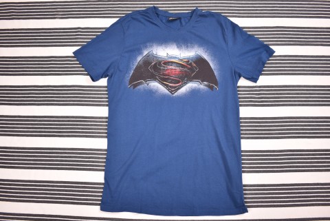 Férfi pólók Second Hand Batman x Superman póló 5566.