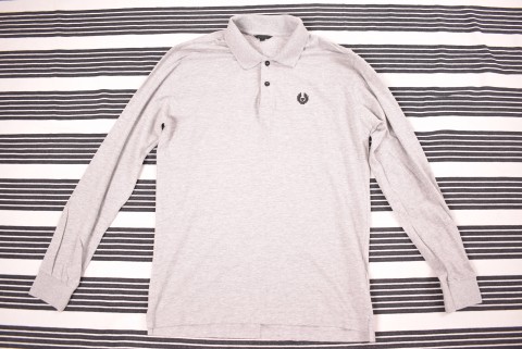 Férfi Pulóverek Second Hand Belstaff hosszú ujjú piké 3338. V