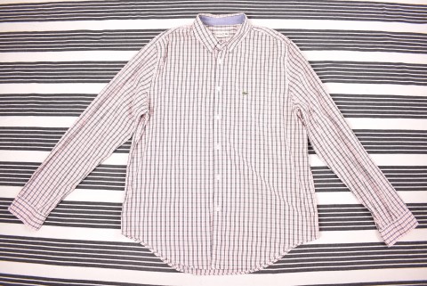 Férfi Ingek Second Hand Lacoste ing 2834.