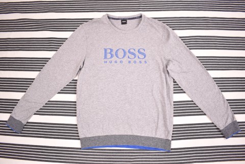 Férfi Pulóverek Second Hand Boss pulóver 3442.