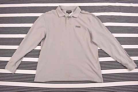 Férfi Pulóverek Second Hand Barbour hosszú ujjú piké 4004.