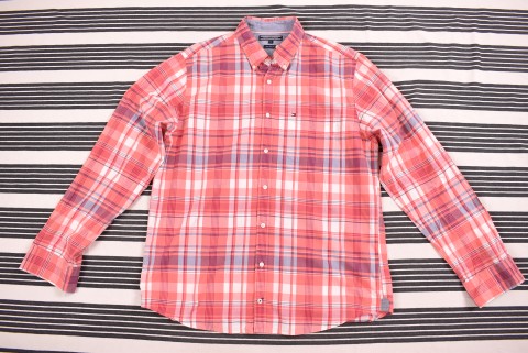 Férfi Ingek Second Hand Tommy Hilfiger ing 3597.
