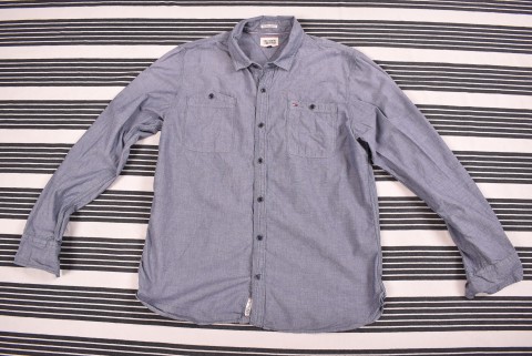 Férfi Ingek Second Hand Hilfiger ing 3613.
