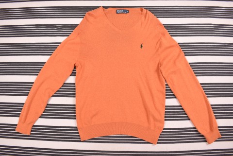Férfi Pulóverek Second Hand Ralph Lauren pulóver 4268.