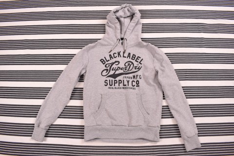 Férfi Pulóverek Second Hand Superdry hoodie 4393.