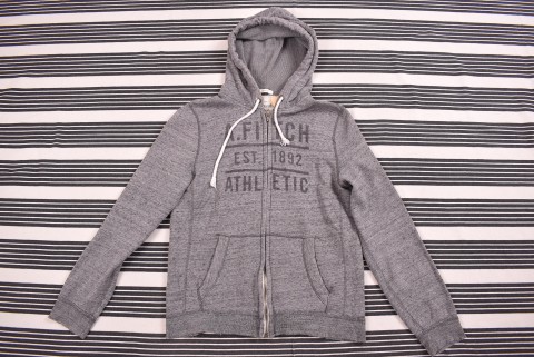 Férfi Pulóverek Second Hand Abercrombie & Fitch zip hoodie 4480. V2