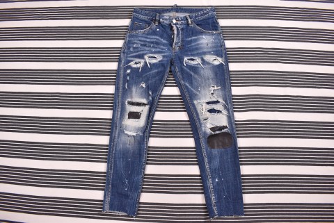 Férfi nadrágok Second Hand Dsquared2 farmer 3981.