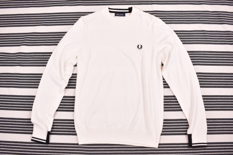 Férfi Pulóverek Second Hand Fred Perry pulóver 4643.