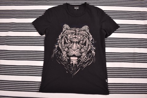 Férfi pólók Second Hand Just Cavalli póló 7320.