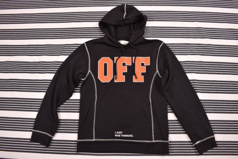 Férfi Pulóverek Second Hand Off-White hoodie 4666.