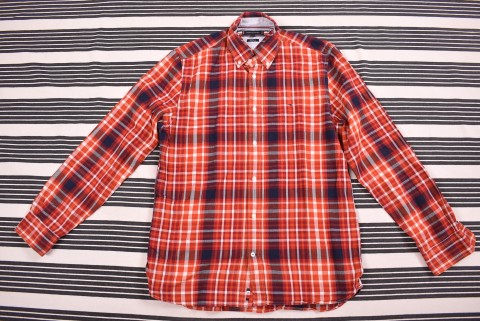 Férfi Ingek Second Hand Tommy Hilfiger ing 3893.