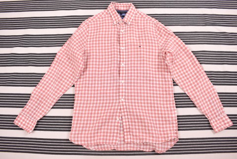 Férfi Ingek Second Hand Tommy Hilfiger ing 3910.
