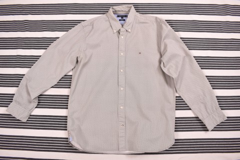Férfi Ingek Second Hand Hilfiger ing 3921.