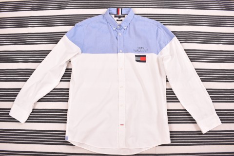 Férfi Ingek Second Hand Hilfiger ing 3976.