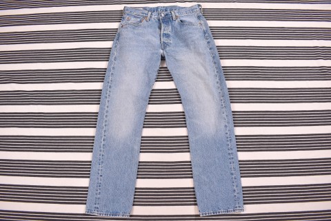 Férfi nadrágok Second Hand Levi's 501 32/32 farmer 4145.
