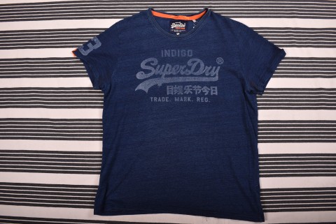 Férfi pólók Second Hand Superdry póló 7708.