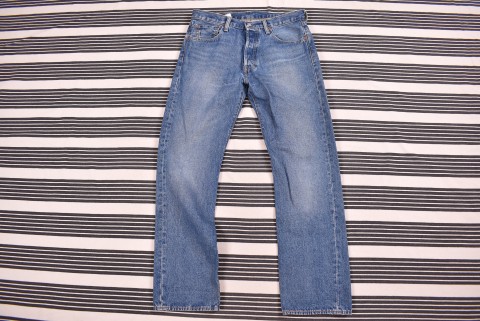 Férfi nadrágok Second Hand Levis 501 33/32 farmer 4162.