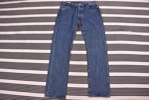 Férfi nadrágok Second Hand Levis 501 34/34 farmer 4195.