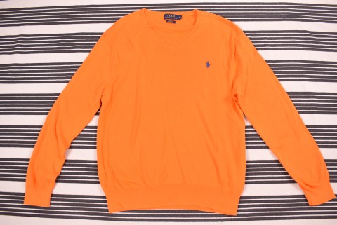 Férfi Pulóverek Second Hand Ralph Lauren pulóver 4847.
