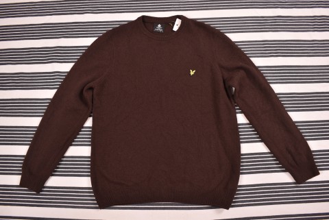 Férfi Pulóverek Second Hand Lyle & Scott pulóver 4865.