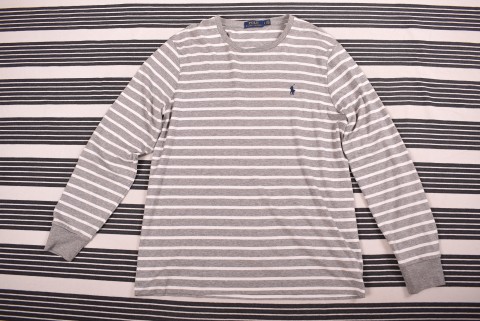 Férfi Pulóverek Second Hand Ralph Lauren hosszú ujjú felső 4948.